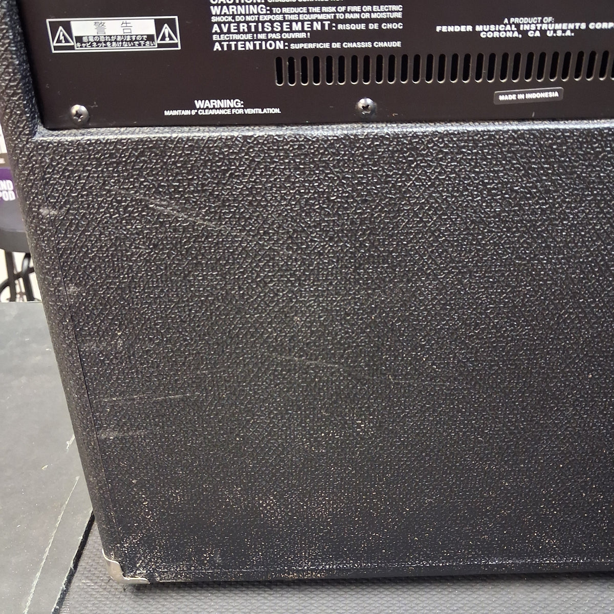 2017 Fender Rumble 100 (V3) Bass Amplifier 1x12" 100 Watts SN# ICTJ17357283