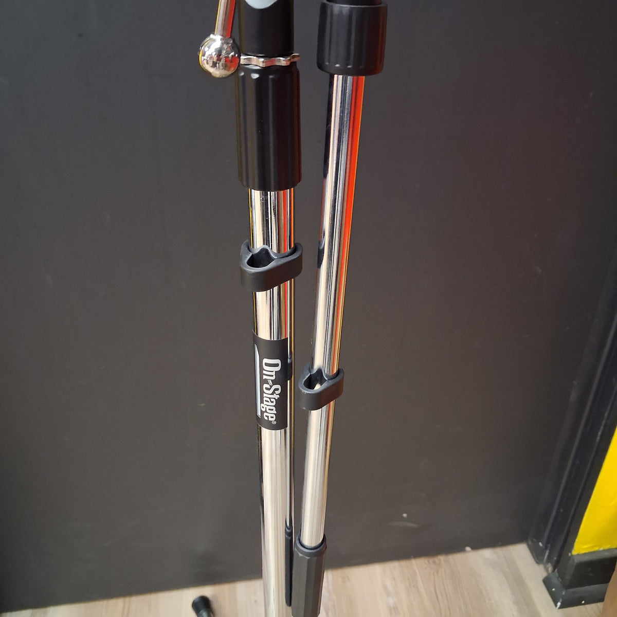 On-Stage Microphone Boom Stand - Chrome (USED)
