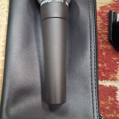 Shure SM58 Dynamic Vocal Microphone w/ Clip & Pouch (USED)