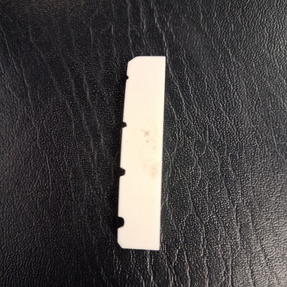 Bass Guitar Bone Nut - 4 String Flat Bottom Pre-Slotted 42x6x9mm
