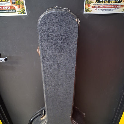 Vintage Alvarez 12-String Acoustic Guitar Hard Case - Black (USED)