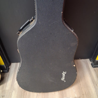 Vintage Alvarez 12-String Acoustic Guitar Hard Case - Black (USED)