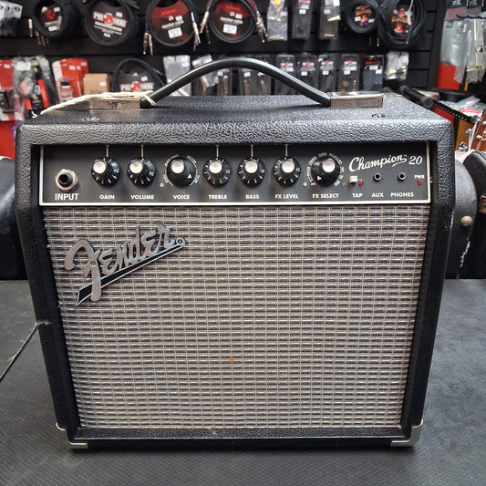 2021 Fender Champion 20 Amplifier 20-Watts, 1x8" SN# CGPC21006229