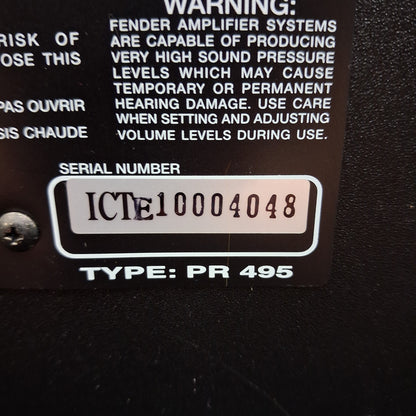 2000's Fender Frontman 15G Amplifier 15-Watts, 1x8" (USED) SN# ICTE10004048