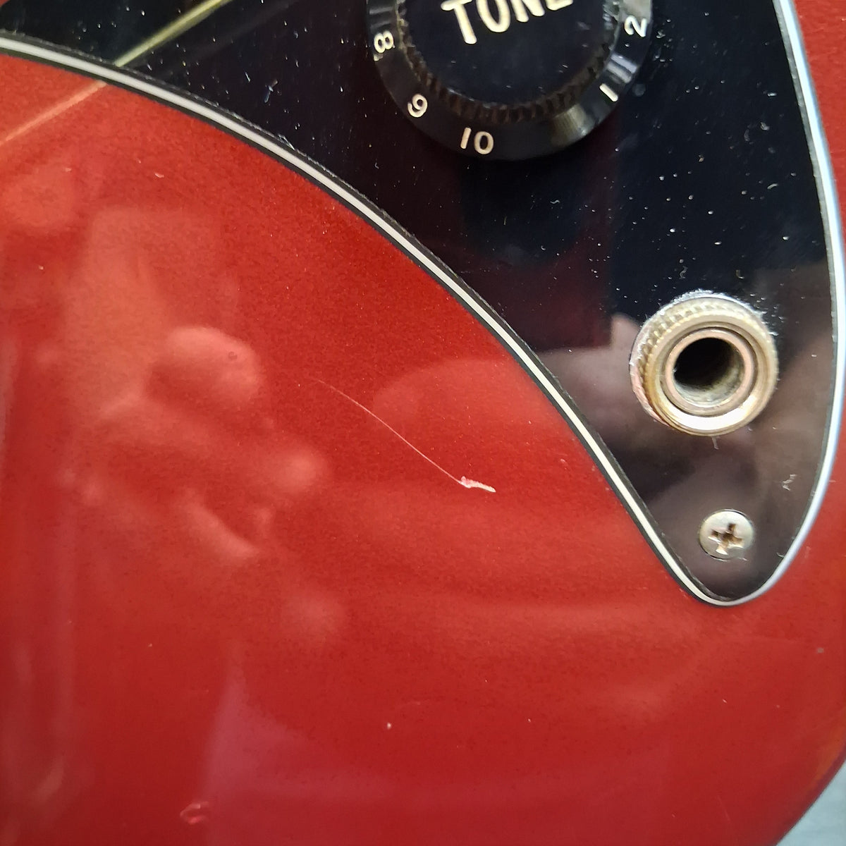 1991 Fender Prodigy Electric Guitar - Crimson Red w/ Fender Hard Case "Made In USA" SN# N1009115