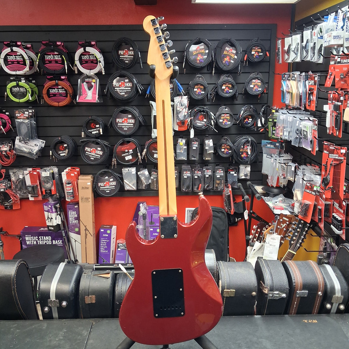 1991 Fender Prodigy Electric Guitar - Crimson Red w/ Fender Hard Case "Made In USA" SN# N1009115