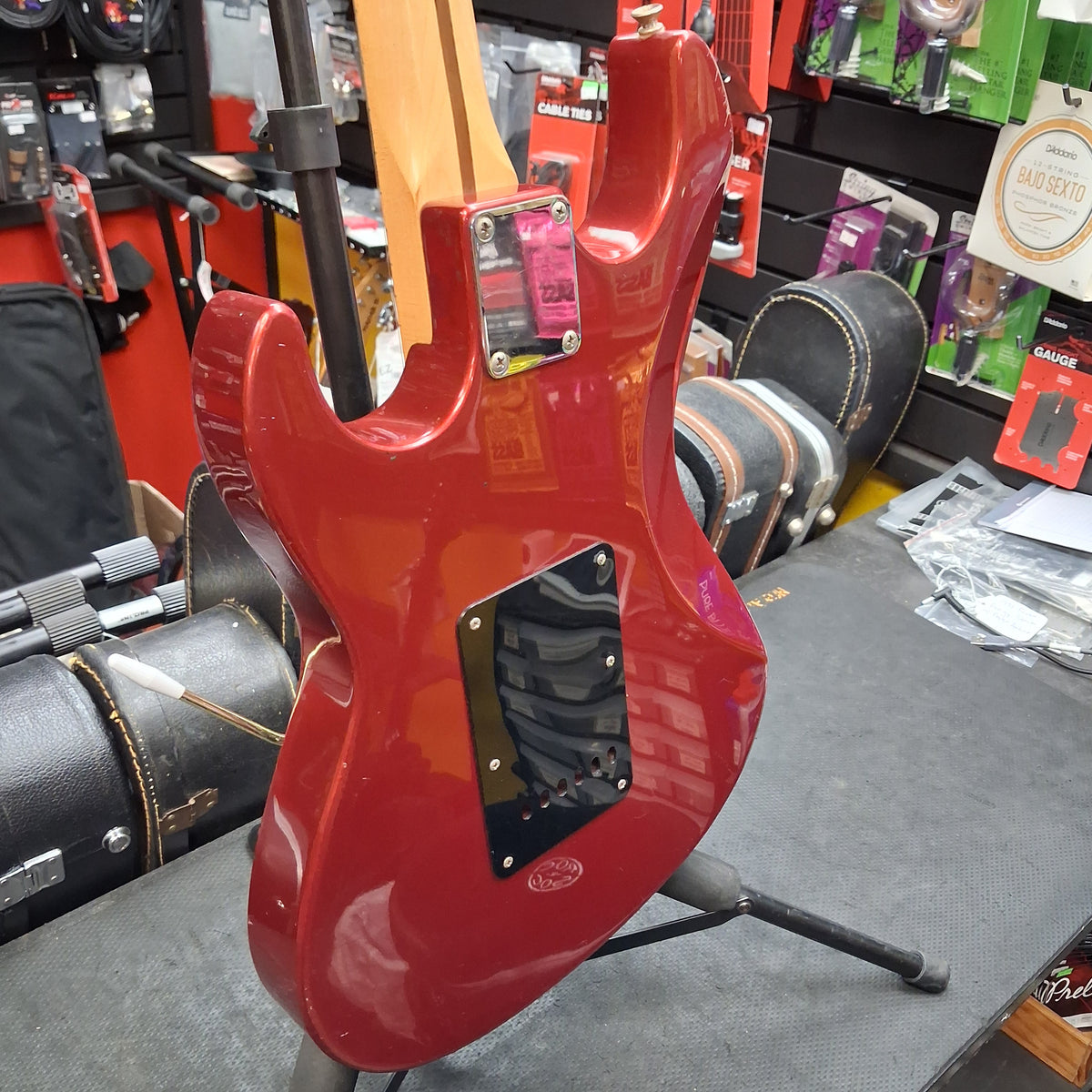 1991 Fender Prodigy Electric Guitar - Crimson Red w/ Fender Hard Case "Made In USA" SN# N1009115