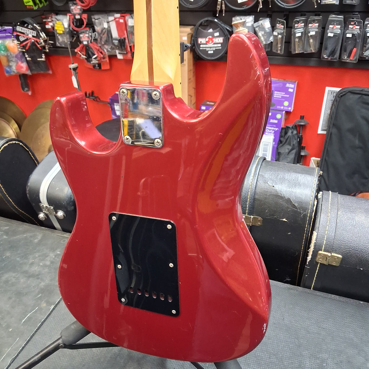 1991 Fender Prodigy Electric Guitar - Crimson Red w/ Fender Hard Case "Made In USA" SN# N1009115