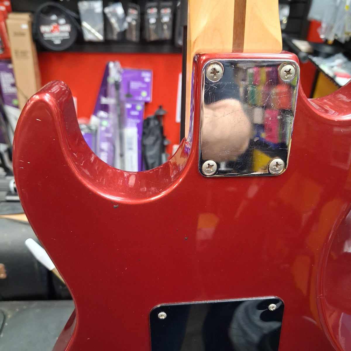 1991 Fender Prodigy Electric Guitar - Crimson Red w/ Fender Hard Case "Made In USA" SN# N1009115
