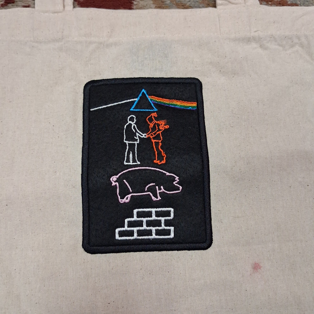 Pink Floyd Tote Bag by Commodores Crafts