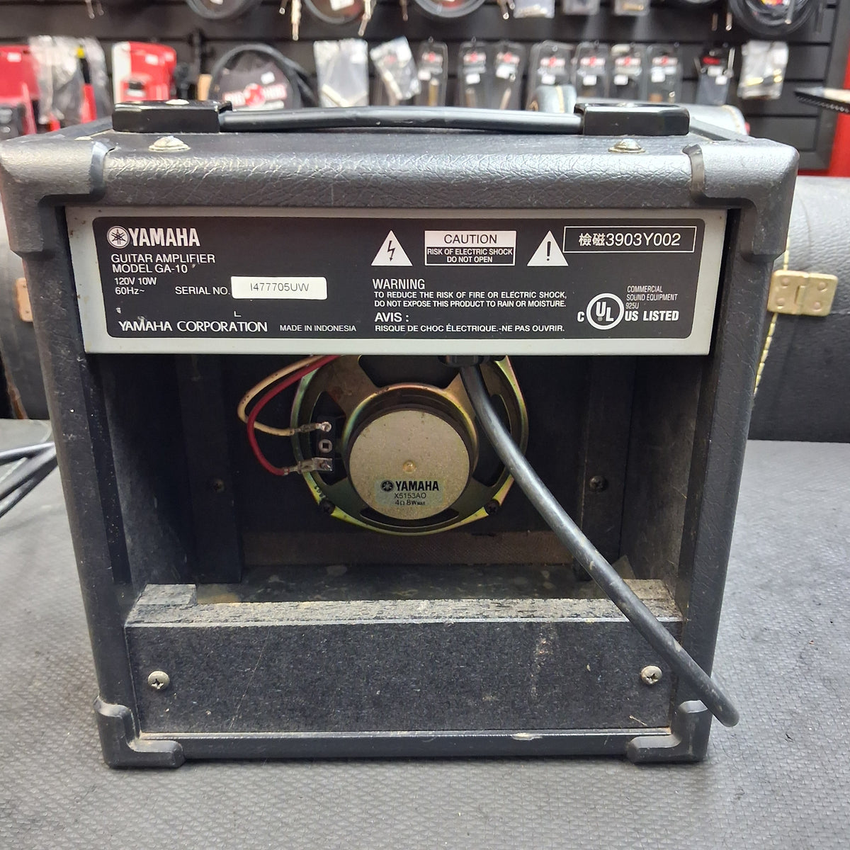 1990's Yamaha GA-10 Electric Guitar Amplifier 10-Watts, 1x5" (USED) SN# I477705UW