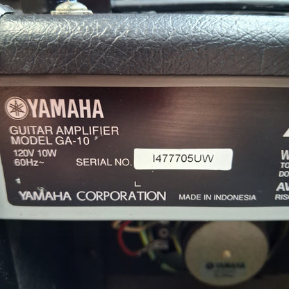 1990's Yamaha GA-10 Electric Guitar Amplifier 10-Watts, 1x5" (USED) SN# I477705UW