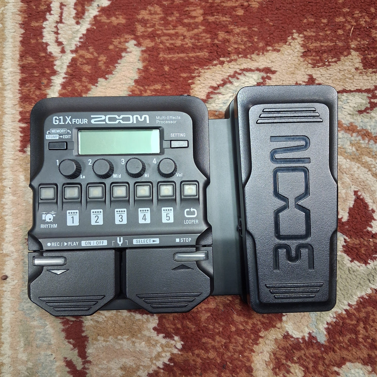 Zoom G1X Four Multi Effects Processor Pedal (USED) SN# C32040629