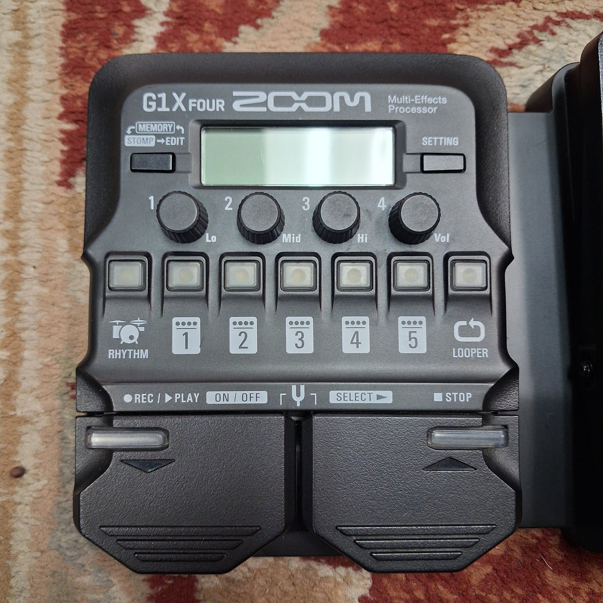 Zoom G1X Four Multi Effects Processor Pedal (USED) SN# C32040629