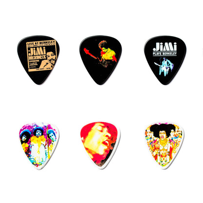 DUNLOP JIMI HENDRIX BOLD AS LOVE PICK TIN 12-PACK - JHPT02M