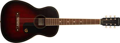 Gretsch Jim Dandy Parlor, Walnut Fingerboard, Black Pickguard - Deep Cherry Burst SN# IWA2615411