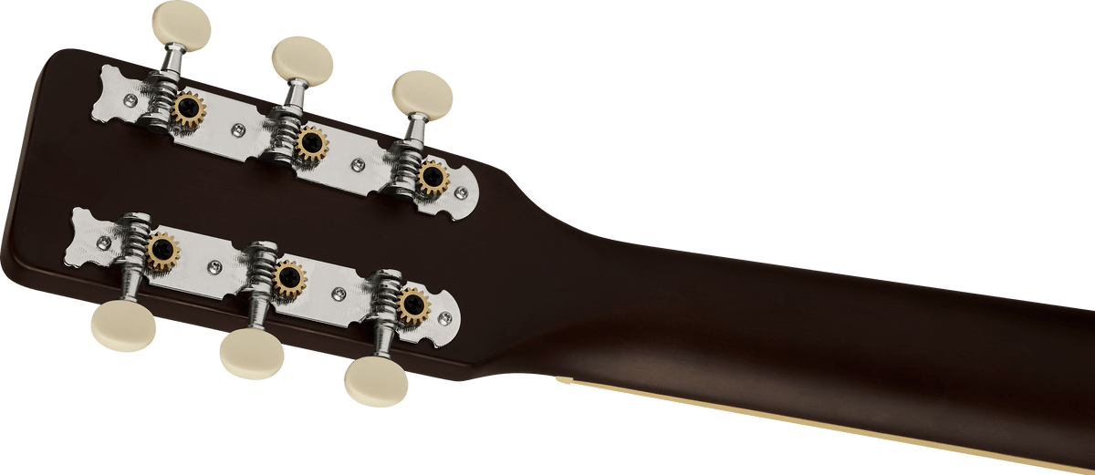 Gretsch Jim Dandy Parlor, Walnut Fingerboard, Black Pickguard - Deep Cherry Burst SN# IWA2615411