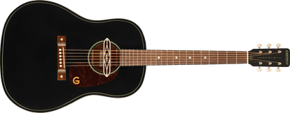 Gretsch Deltoluxe Dreadnought, Walnut Fingerboard, Tortoiseshell Pickguard - Black Top SN# IWA2615533