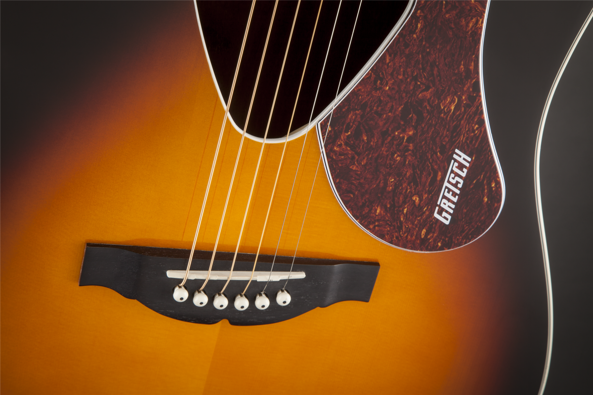 Gretsch G5024E Rancher Dreadnought Acoustic/Electric Guitar, Fishman Pickup System - Sunburst SN# IS260602274