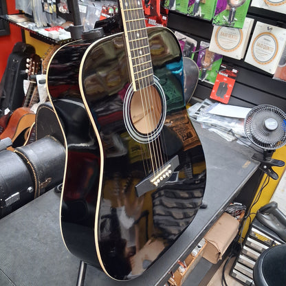 Huntington GA41 Acoustic Guitar - Black Gloss (USED)