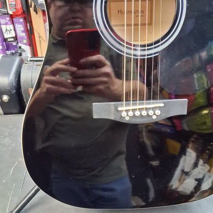 Huntington GA41 Acoustic Guitar - Black Gloss (USED)