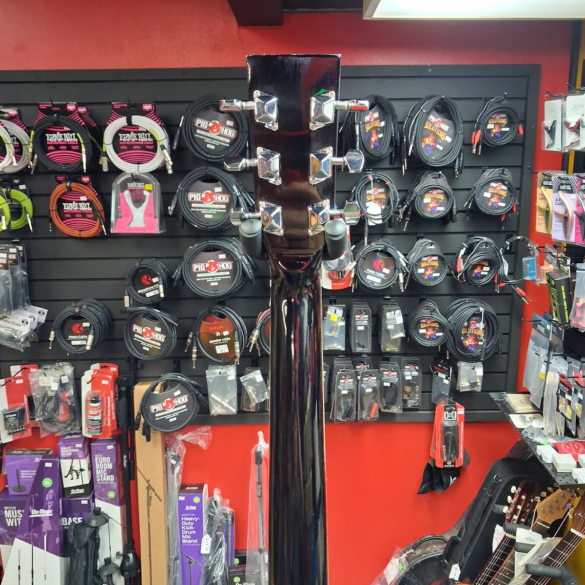 Huntington GA41 Acoustic Guitar - Black Gloss (USED)