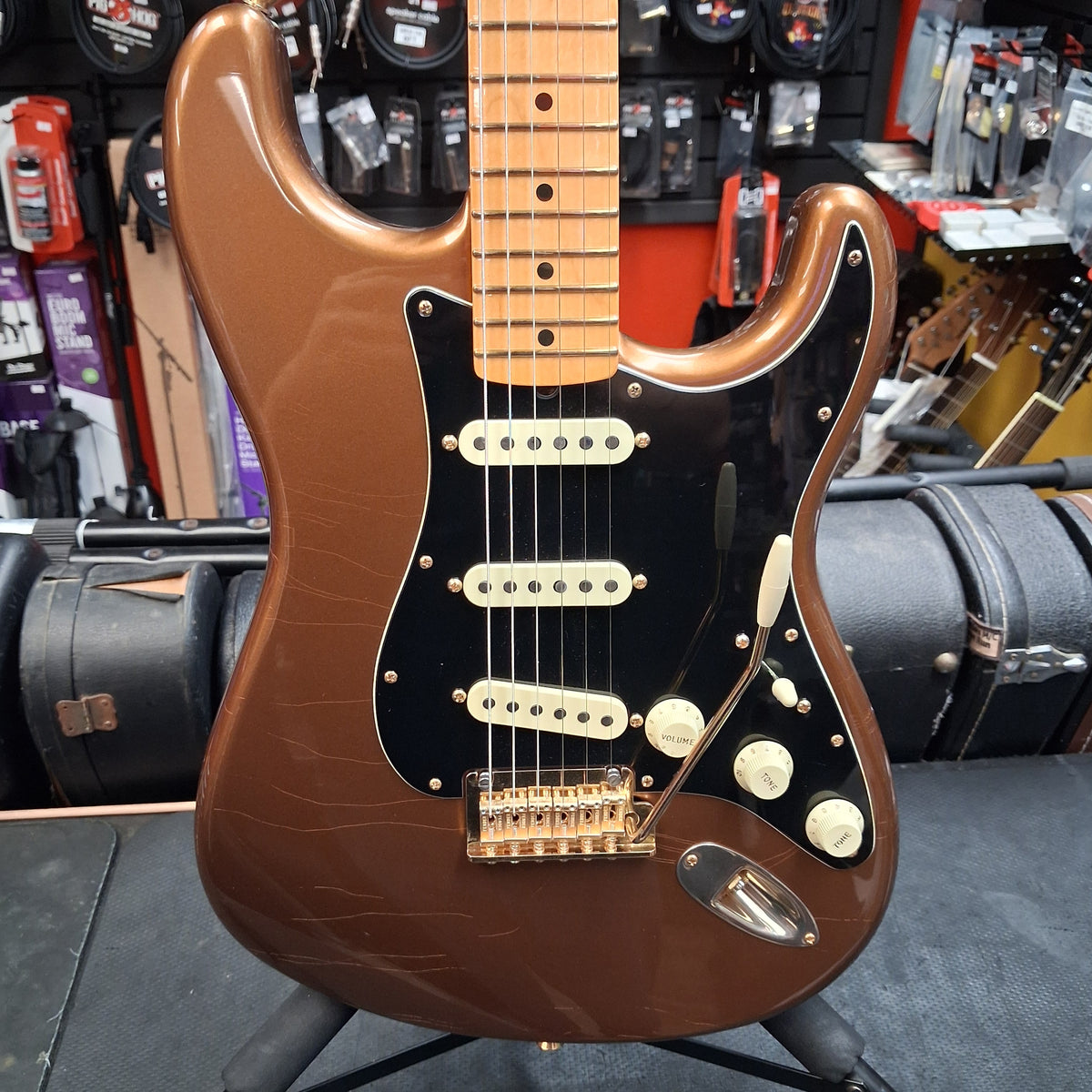 2023 Fender Bruno Mars Signature Stratocaster - Mars Mocha w/ TSA Case SN# US23072205 "Made In USA"
