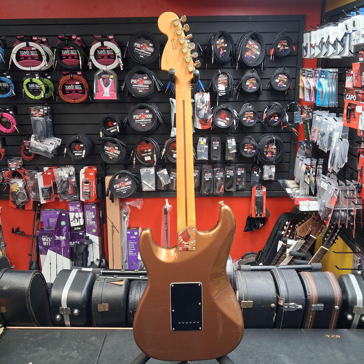 2023 Fender Bruno Mars Signature Stratocaster - Mars Mocha w/ TSA Case SN# US23072205 "Made In USA"