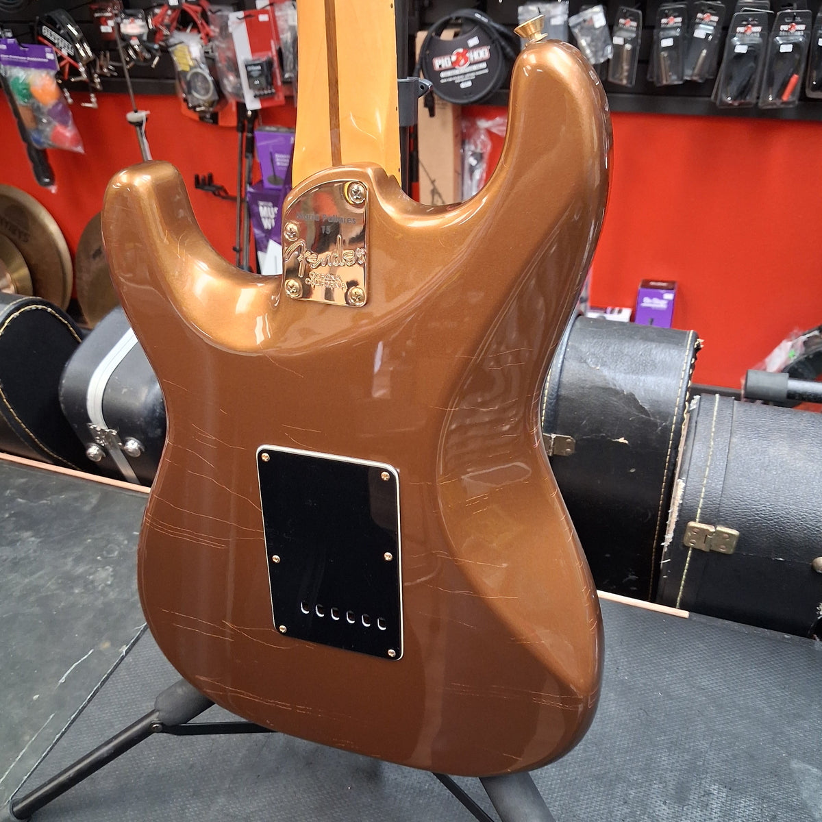 2023 Fender Bruno Mars Signature Stratocaster - Mars Mocha w/ TSA Case SN# US23072205 "Made In USA"