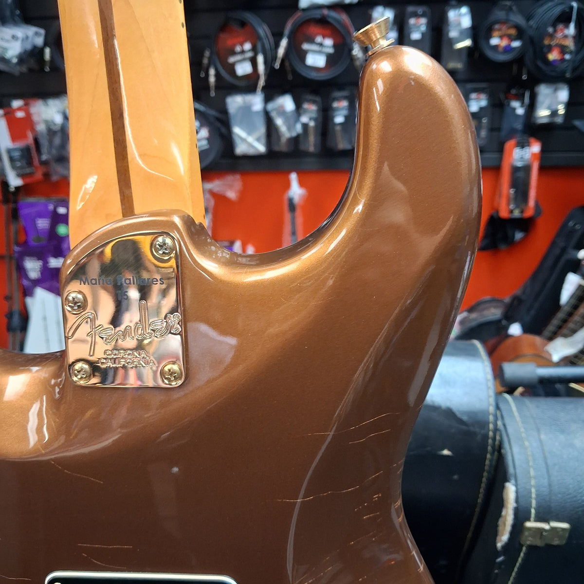 2023 Fender Bruno Mars Signature Stratocaster - Mars Mocha w/ TSA Case SN# US23072205 "Made In USA"