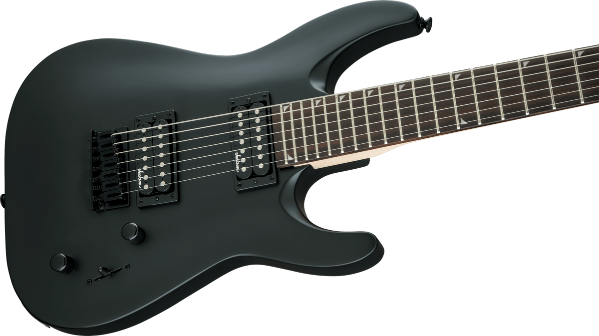 Jackson JS Series Dinky Arch Top JS22-7 DKA HT, Amaranth Fingerboard - Satin Black SN# CWJ26084909