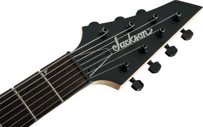 Jackson JS Series Dinky Arch Top JS22-7 DKA HT, Amaranth Fingerboard - Satin Black SN# CWJ26084909