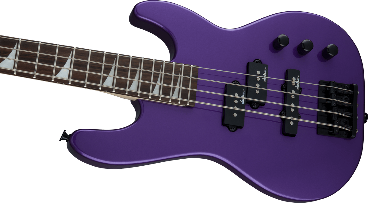 Jackson JS Series Concert Bass Minion JS1X, Amaranth Fingerboard - Pavo Purple SN# CWJ26081688
