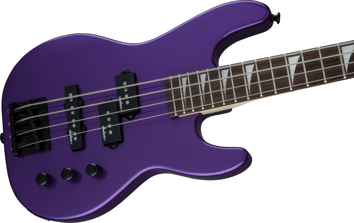 Jackson JS Series Concert Bass Minion JS1X, Amaranth Fingerboard - Pavo Purple SN# CWJ26081688