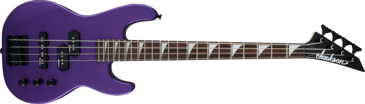 Jackson JS Series Concert Bass Minion JS1X, Amaranth Fingerboard - Pavo Purple SN# CWJ26081688