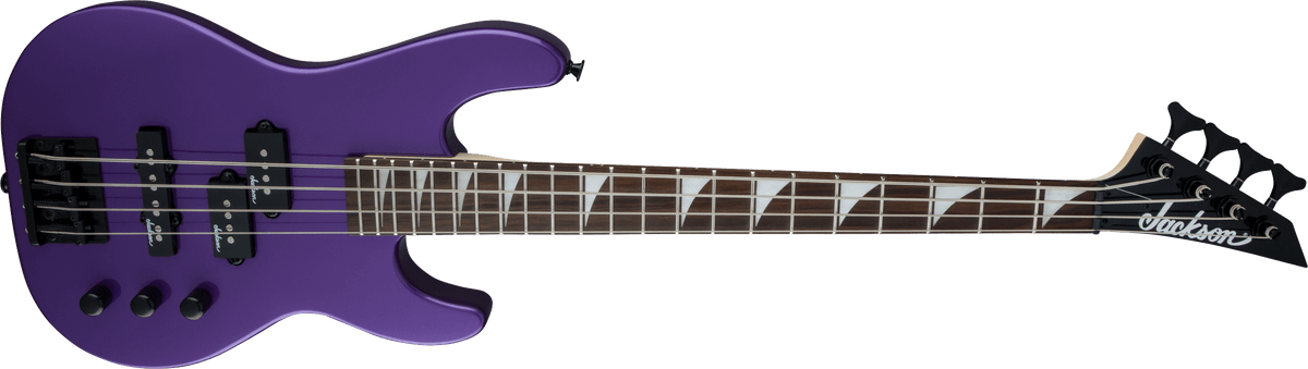 Jackson JS Series Concert Bass Minion JS1X, Amaranth Fingerboard - Pavo Purple SN# CWJ26081688