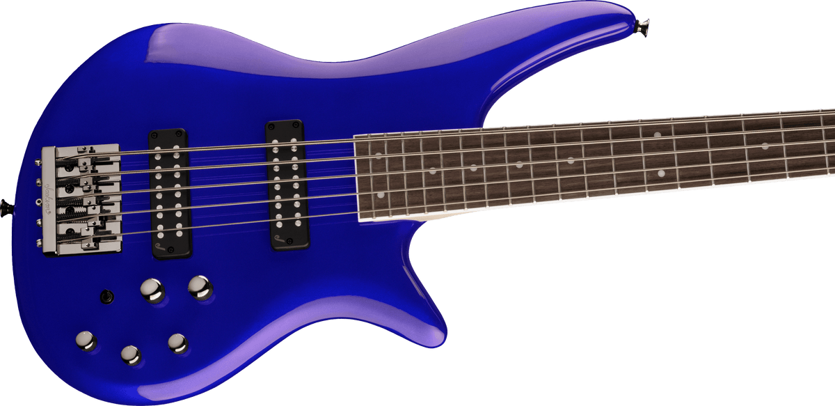 Jackson JS Series Spectra Bass JS3V, Laurel Fingerboard - Indigo Blue SN# ICJ2604836