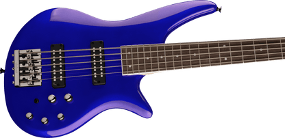 Jackson JS Series Spectra Bass JS3V, Laurel Fingerboard - Indigo Blue SN# ICJ2604836