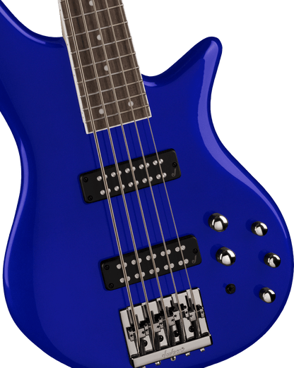 Jackson JS Series Spectra Bass JS3V, Laurel Fingerboard - Indigo Blue SN# ICJ2604836