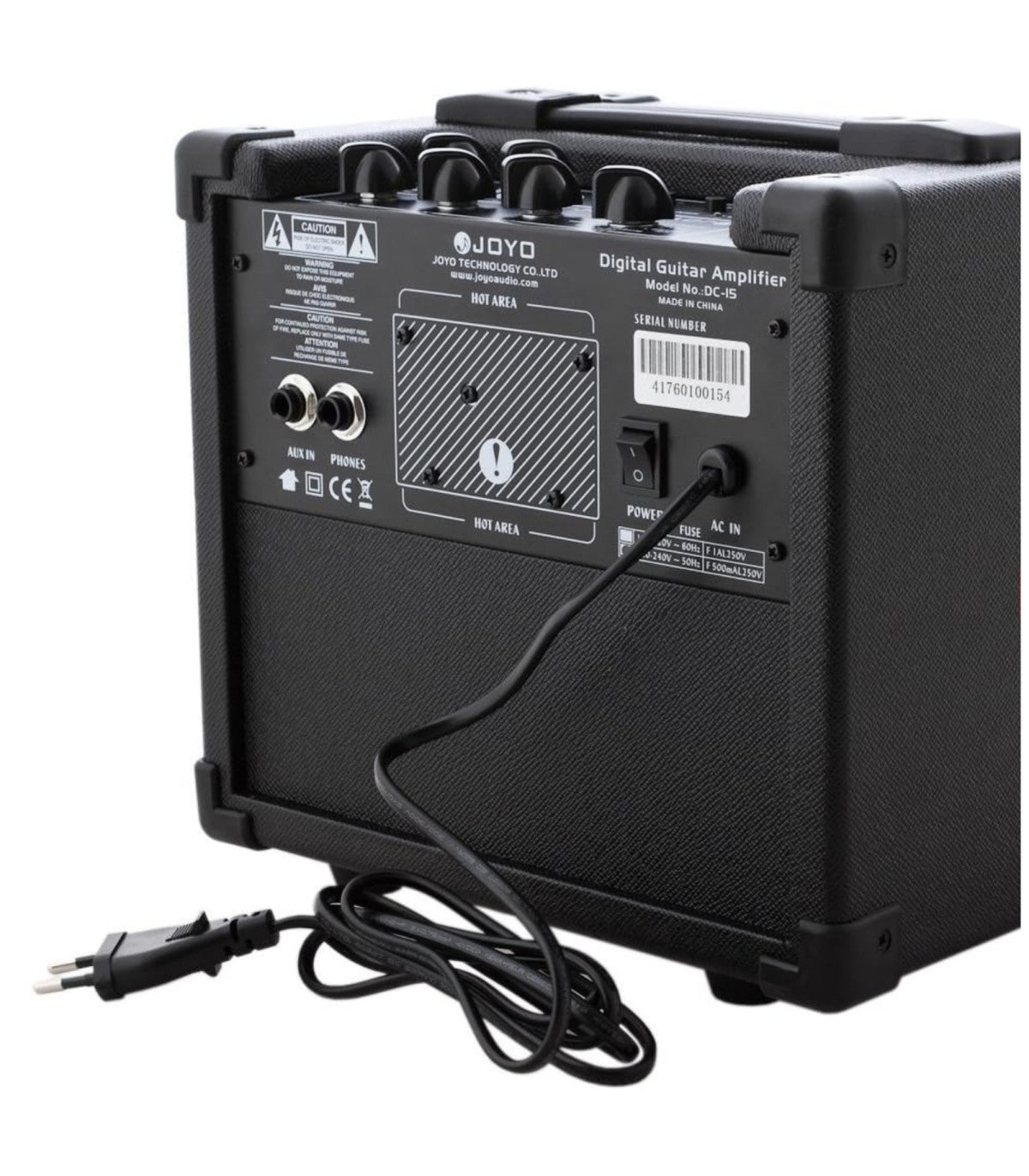 JOYO DC-15 15W Digital Guitar Amplifier - Black