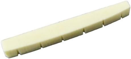 Electric Guitar Nut 42mm Bone Slotted 42x3.5x4.5mm