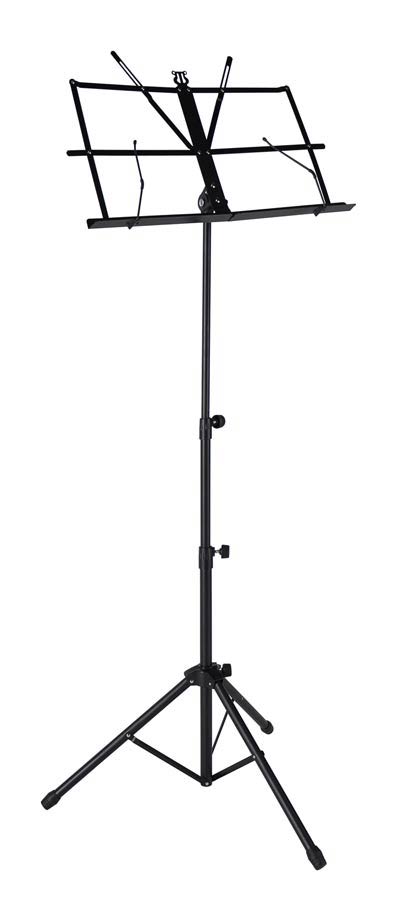 Sunlite Music Stand w/ Carry Bag - Black - MS-40-BK