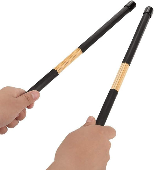 Wood Brush Drum Sticks 16 Inch 19 Bundle Rods