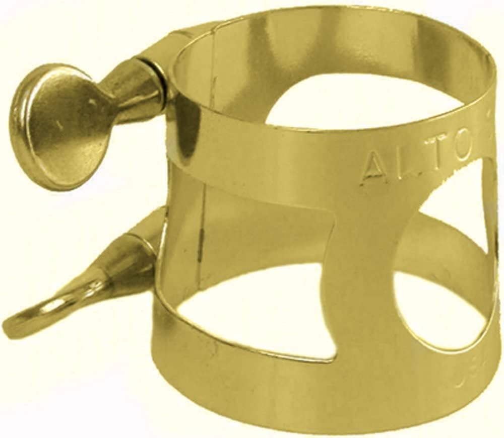 APM Alto Saxophone Ligature - Brass "Made In USA"