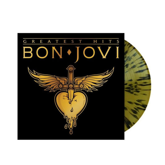 Bon Jovi - Greatest Hits (SEALED- Black & Gold Splatter Vinyl)