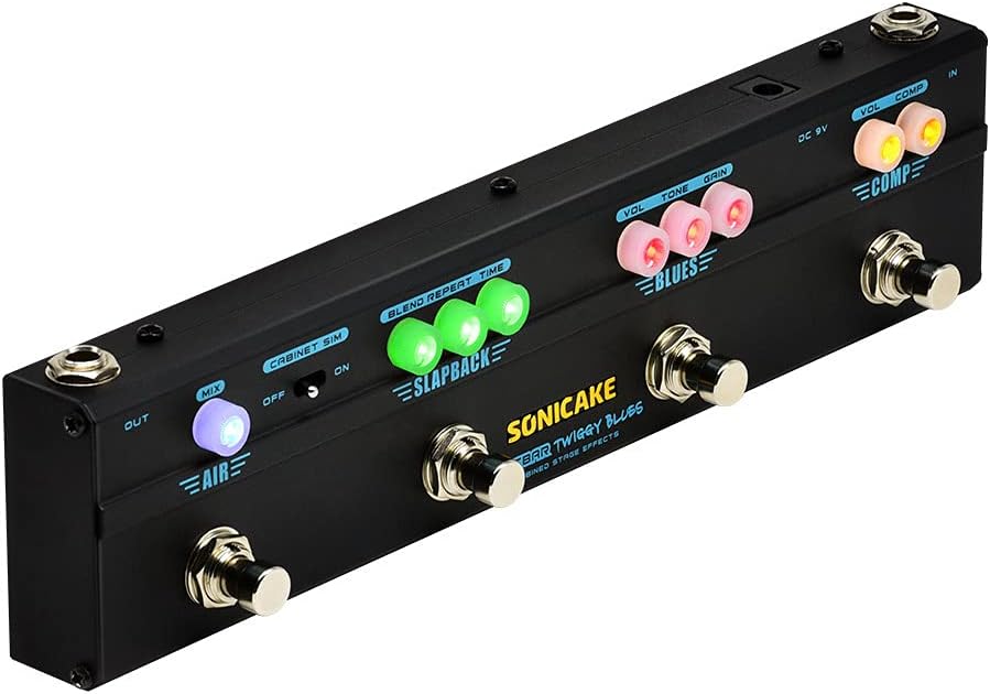 SonicBar Twiggy Blues QCE-20 Stage Effects Bar (USED) SN# 6000049291