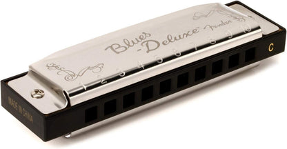 Fender Blues Deluxe Harmonica Key of C With Case