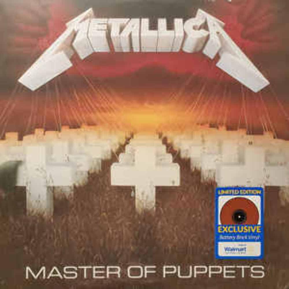Metallica - Master Of Puppets LTD. ED. Remastered Color Vinyl LP (NEW)