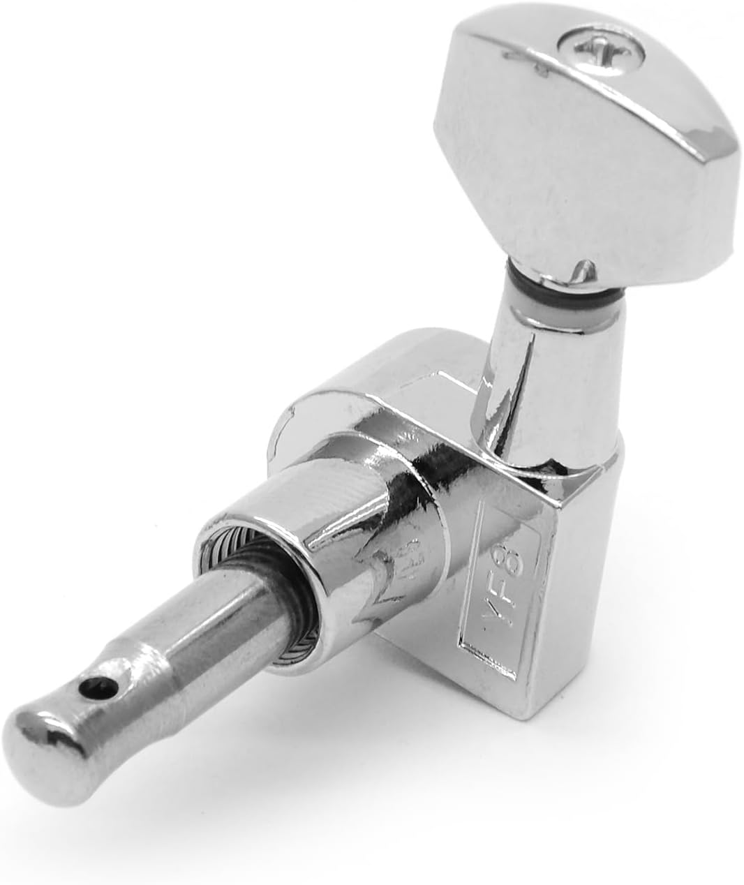 Electric Or Acoustic 6R Guitar Tuner Pegs/Machine Heads - Chrome - 6 Right