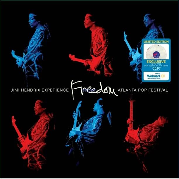 Jimi Hendrix - 'Freedom: Atlanta Pop Festival' White Vinyl LP (NEW)